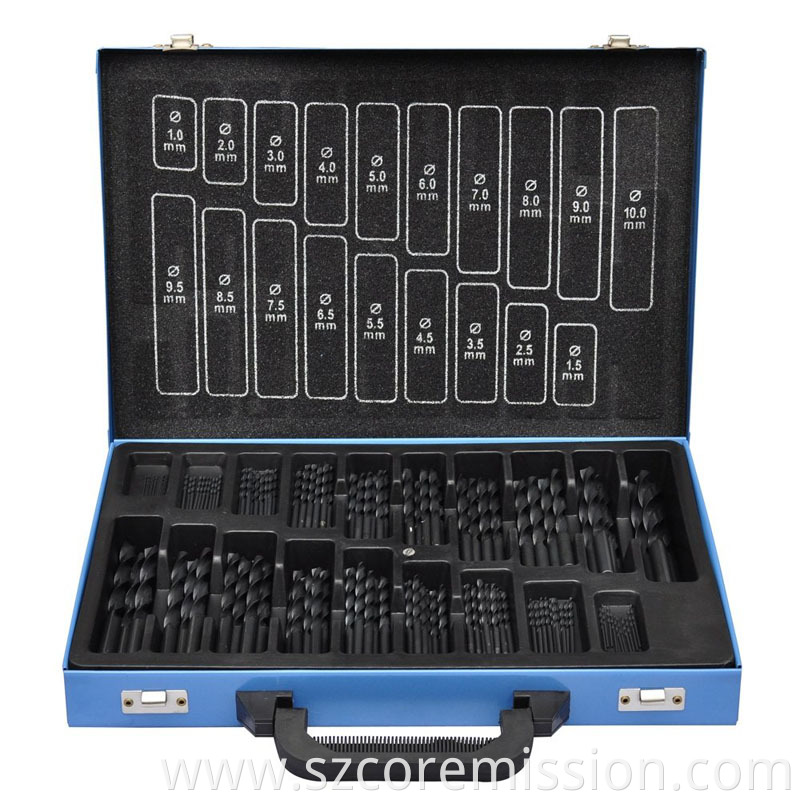 Masonry High Speed Steel Center Drill Bit Set